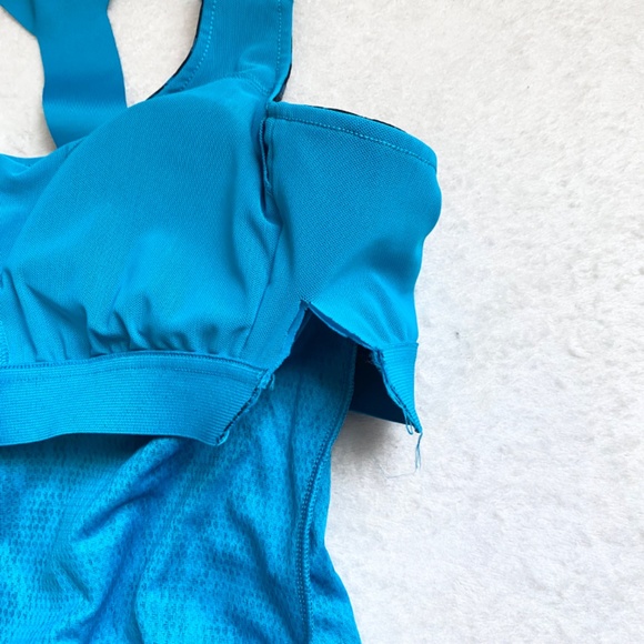 Adidas Primeblue Women's Y-Dress Tennis Dress, Sonic Aqua - Picture 6 of 9